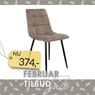 Middelfart Spisebordsstol lysebrun