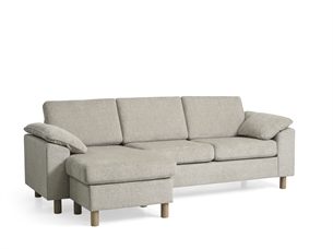 Ava sofa med chaiselong, Beige