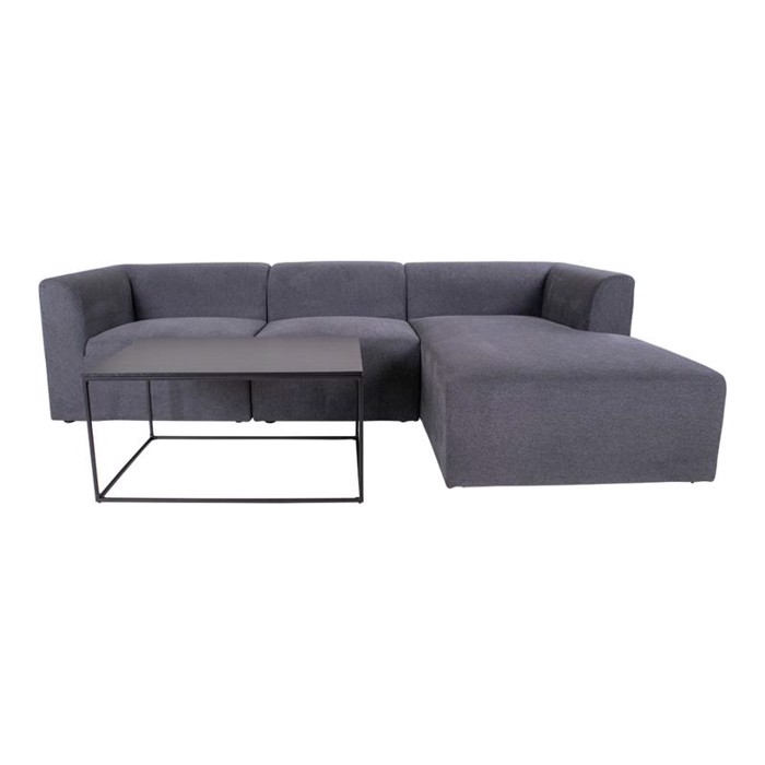 Alba Lounge sofa - Gråt Stof