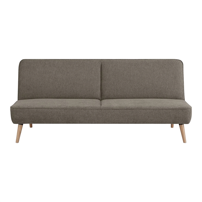 Swan Sovesofa, Bru,n D:91/113 x L: 186 cm