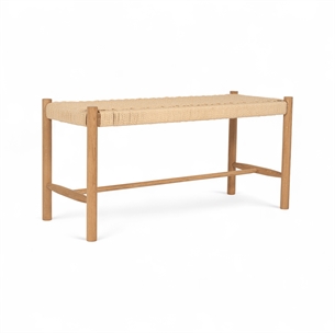 Shine Bench Natural Oil/Nature Rope