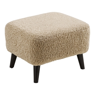 Lunaro Puf - Puf, lysebrun 42x54x39 cm