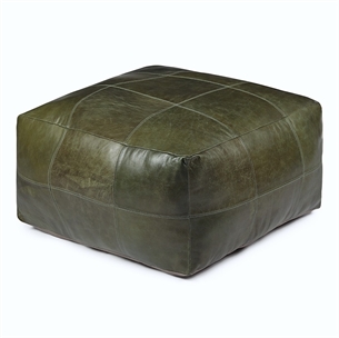 Tenna Footstool 60x60 cm Green