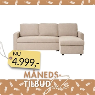 Belfast Chaiselong Sovesofa 