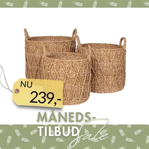 Krabi Kurve, søgræs, natur, sæt af 3