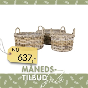 Kuta Kurve, kubu, natur sæt af 3