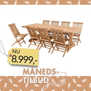 Volos og Toledo Havemøbelsæt