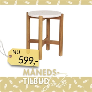 Terracina Sidebord d:37 cm h:46 cm