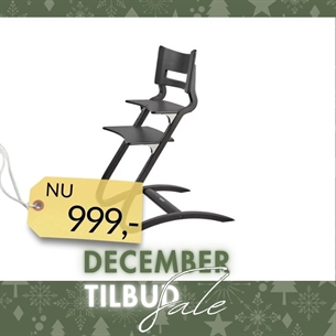 Leander Classic™ højstol u. bøjle, Sort