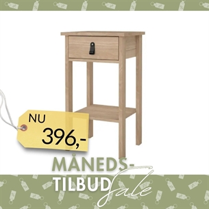 Madrid Natbord 1 skuffe - Jackson Hickory 