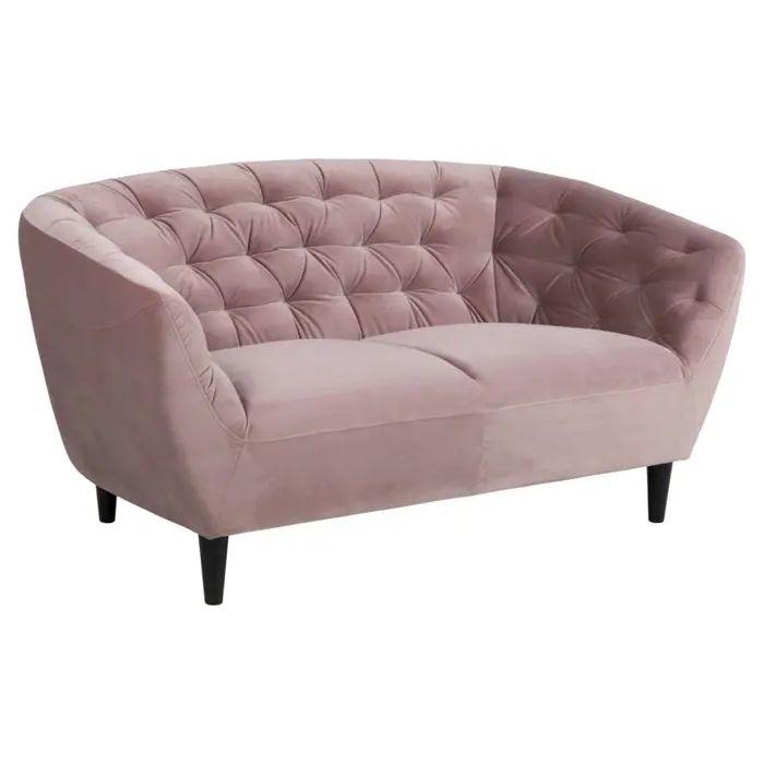 Ria 2 pers. sofa. Dusty Rose