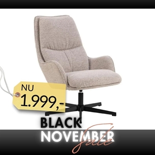 Bosley Lounge stol - Beige Monza