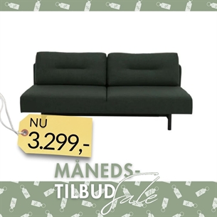 Malling Sovesofa – Grøn Spirit Stof & Udtræksseng
