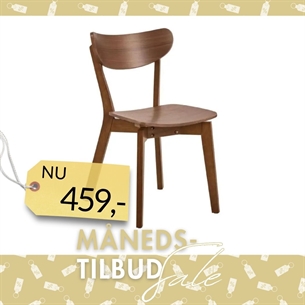 Roxby spisebordsstol - Valnød