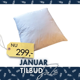 Nordic Heaven Gåsedunspude – Model Comfort (60 x 63 cm)