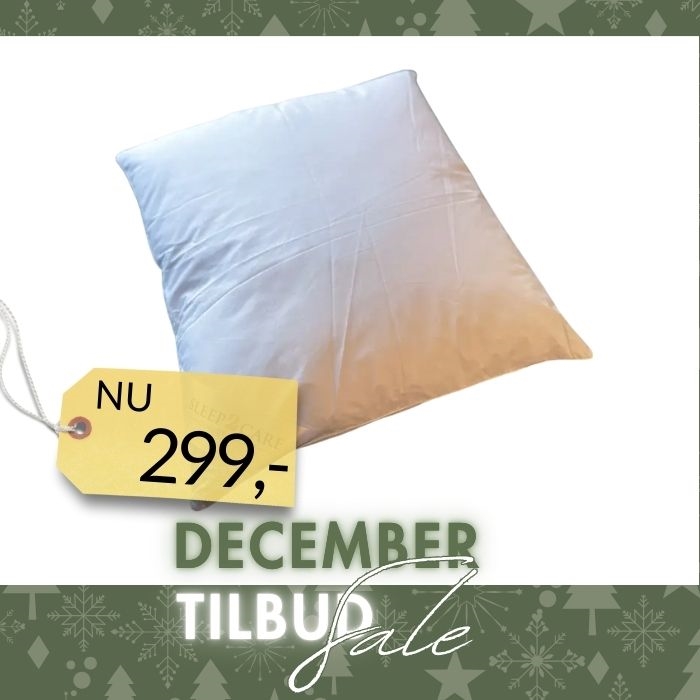 Nordic Heaven Gåsedunspude – Model Comfort (60 x 63 cm)