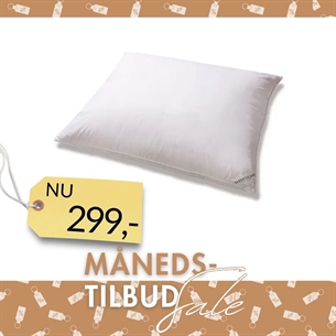 Nordic Heaven Gåsedunspude – Model Comfort (60 x 63 cm)