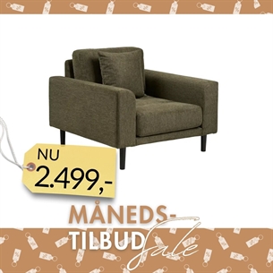 Lido Lounge stol, Olivengrøn