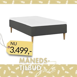 Nordic Heaven Essential 3/4 Boksmadras (140 cm.) - Antracit