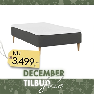 Nordic Heaven Essential 3/4 Boksmadras (140 cm.) - Antracit