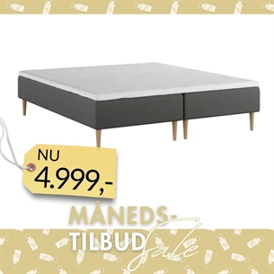 Nordic Heaven Essential Dobbelt Boksmadras - Antracit