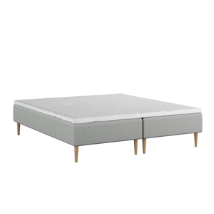 Nordic Heaven Essential Dobbelt Boksmadras - Lysgrå (160 x 200 cm.)