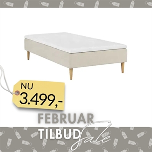 Nordic Heaven Essential 3/4 Boksmadras (140 cm.) - Sand