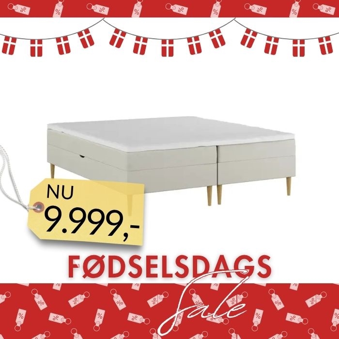 Nordic Heaven Comfort Dobbelt Magasinseng – Sand