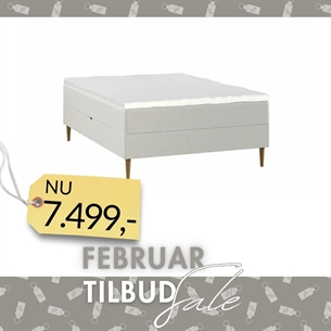 Nordic Heaven Comfort 3/4 Boksmadras m/opbevaring - Sand