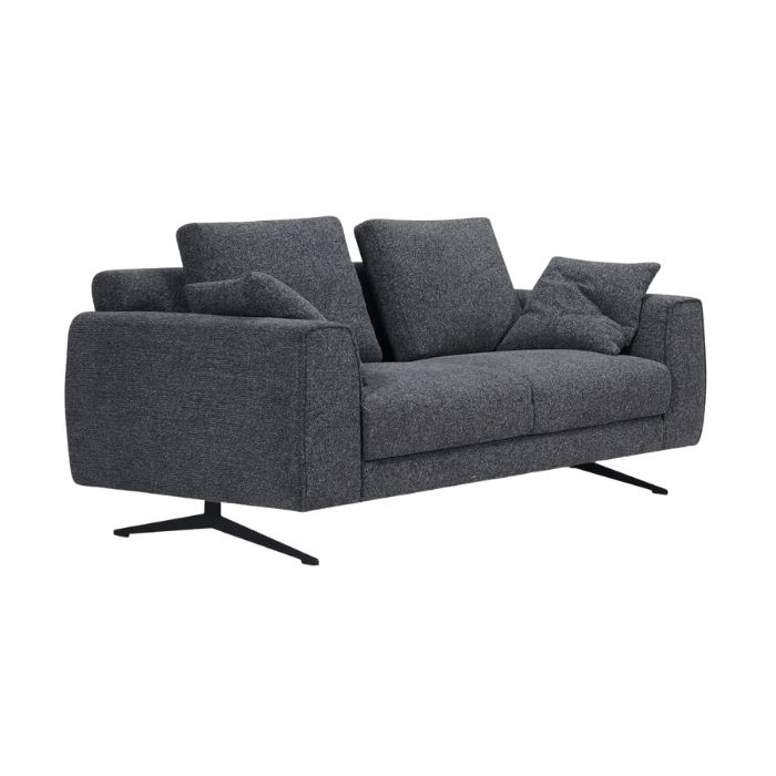 Detroit sofa, Mørke grå. 2 personer