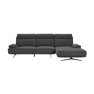 Seattle sofa, Højrevendt. Mørkegrå