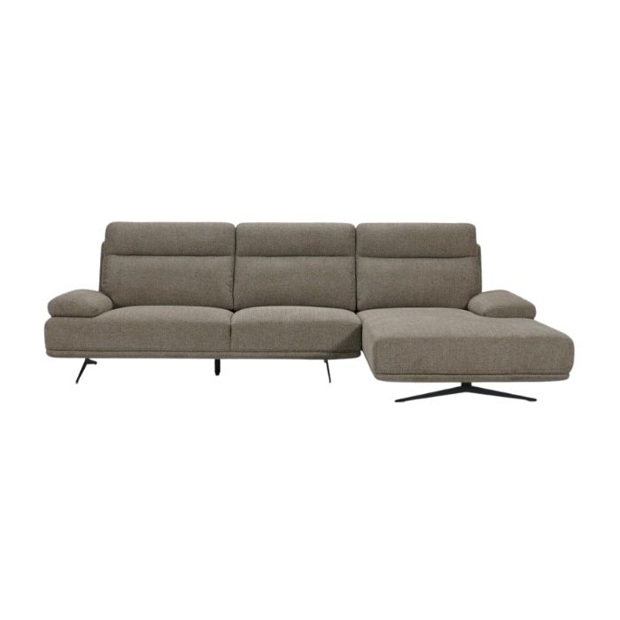 Seattle sofa, Højrevendt. Brun