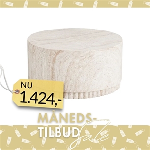 Bonn Sofa-havebord, fiberclay, natur