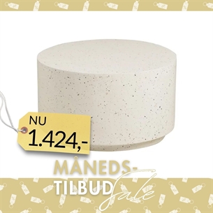 Bonn Sofa-havebord, fiberclay, terrazzo look