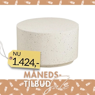 Bonn Sofa-havebord, fiberclay, terrazzo look