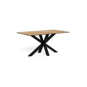 Heaven spisebord, Top vild eg ru keramik/glas - 160 x 90 cm