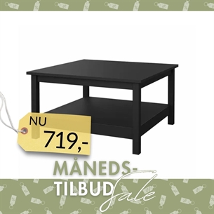 Madrid Sofabord - Mat sort