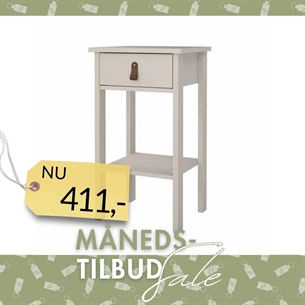 Madrid Natbord 1 skuffe - Cashmere