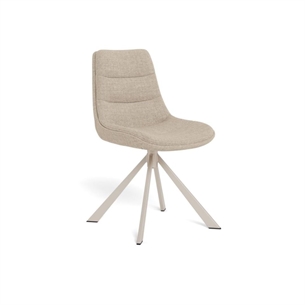 Adisa spisebordsstol, beige med drejefunktion