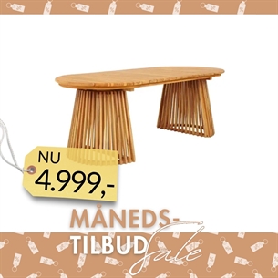 Berja havebord, teak
