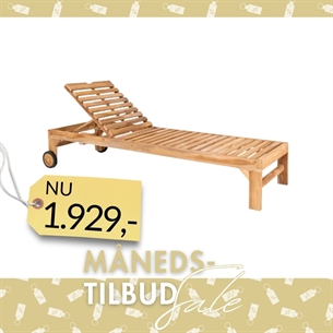 Andorra Solvogn, teak