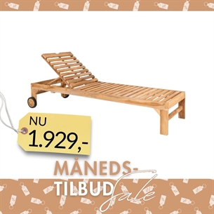 Andorra Solvogn, teak