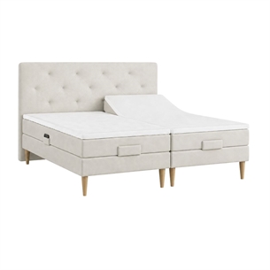 Nordic Heaven Dobbelt Elevationsseng inkl. Urban sengegavl - Sand