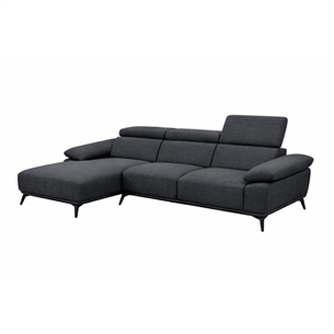 Chaise sofa model Florida  Venstrevendt - Charcoal Sort