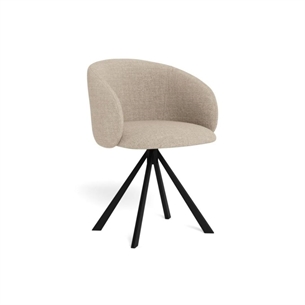 Eleanor spisebordsstol md armlæn, beige