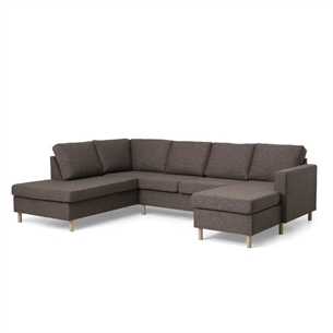 Stavnger U.sofa, venstrevendt. Brun
