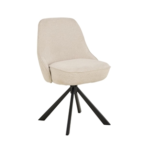 Carlton spisebordsstol med drejefunktion,beige