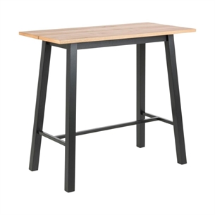 Chara barbord, egefiner/sort - 117 x 58 cm