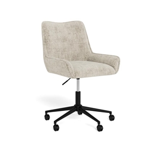 Eddie skrivebordsstol m/armlæn, beige