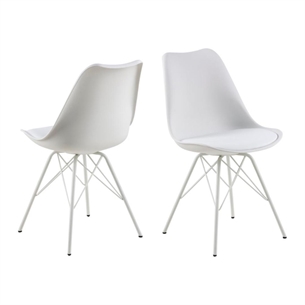 Eris spisebordsstol, hvid